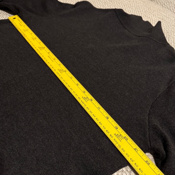 Italian Wool blend Franco Danti Cardigan Sweater Dark Gray Size M - Picture 6 of 6